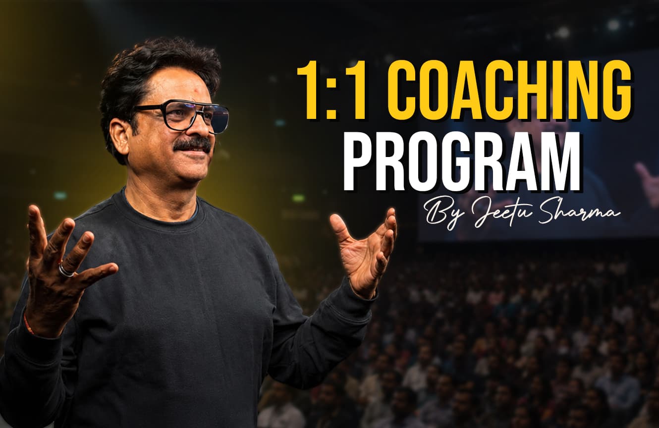 1:1 Transformation Coaching Program with Coach Jeetu Sharma